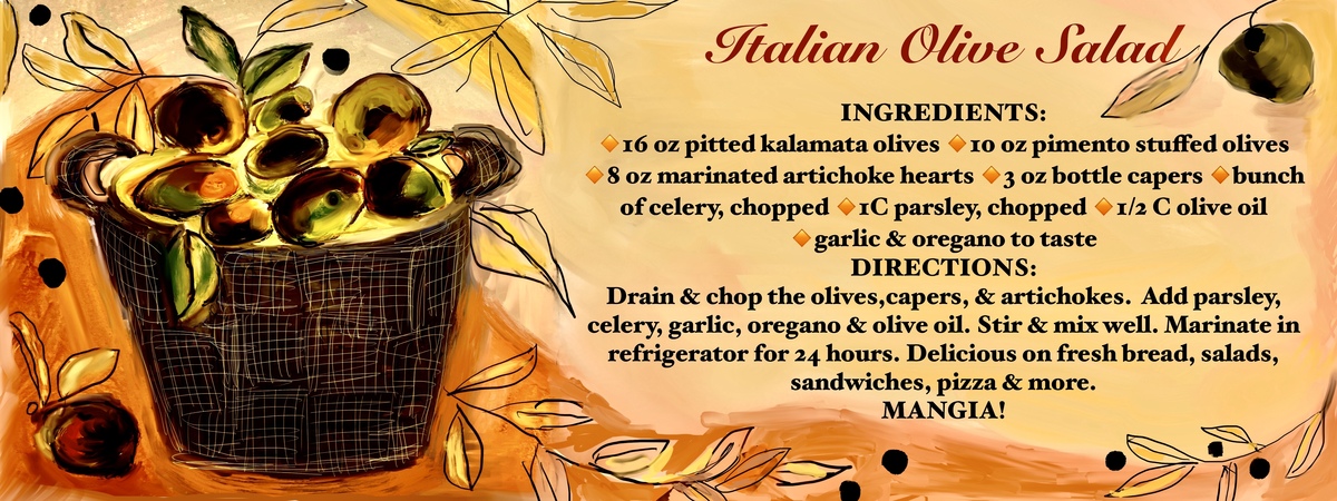 Italian Olive Salad by Jane Pakis
