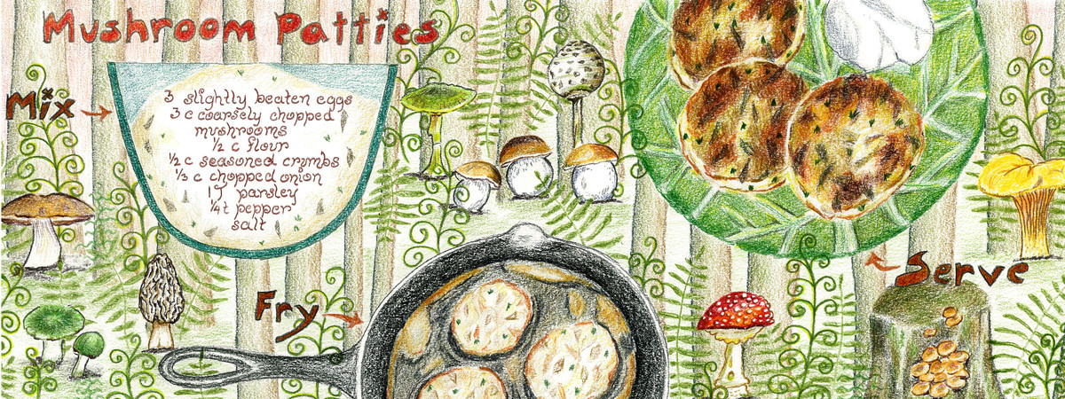 Global Cuisine: Poland, Part 2 - Mushroom Patties by Gina M. Brown