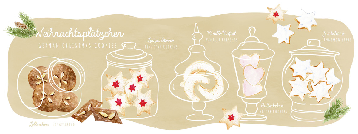 German Christmas Cookies by frau brandt
