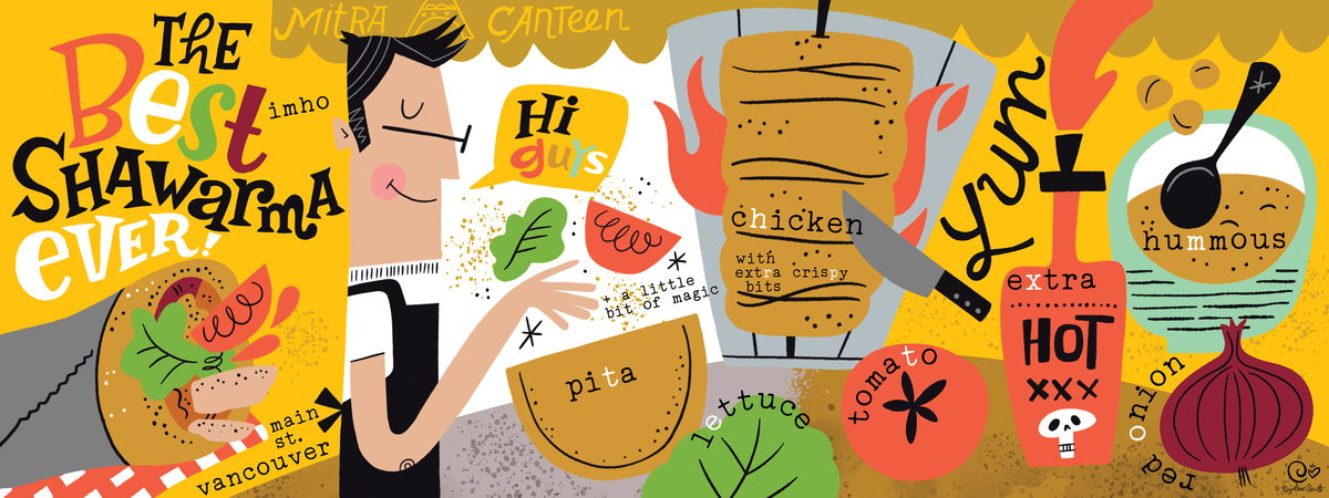 The BEST Shawarma Ever by Cynthia Frenette