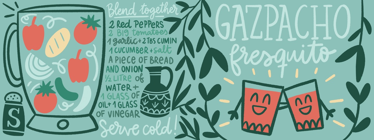 Gazpacho fresquito by Natalia González
