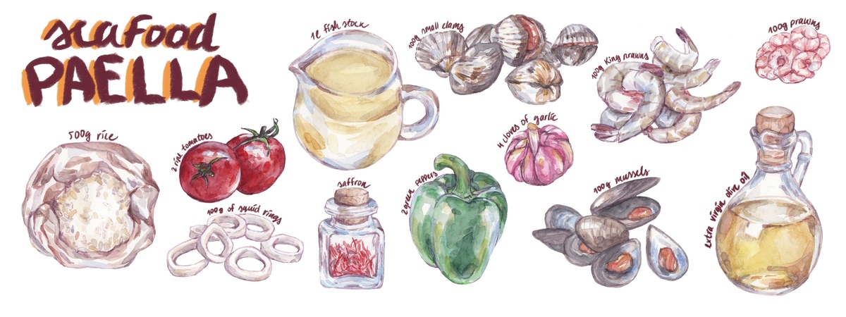 Seafood Paella by Katariina Purru