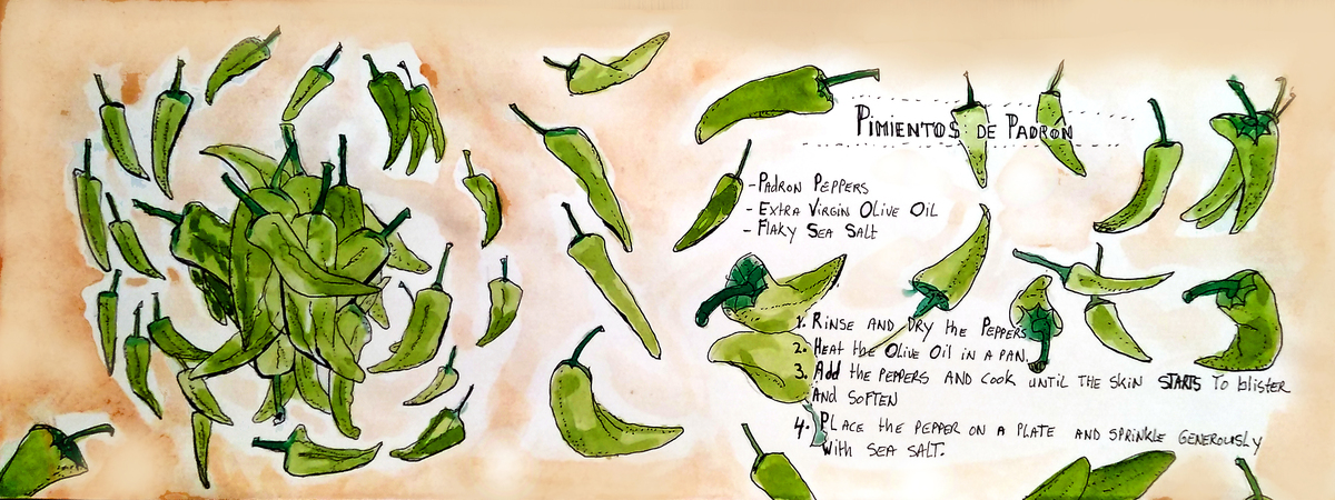 Pimientos de Padron by Tim Soekkha