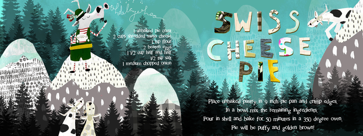 Swiss Cheese Pie by Bridgett Stahlman
