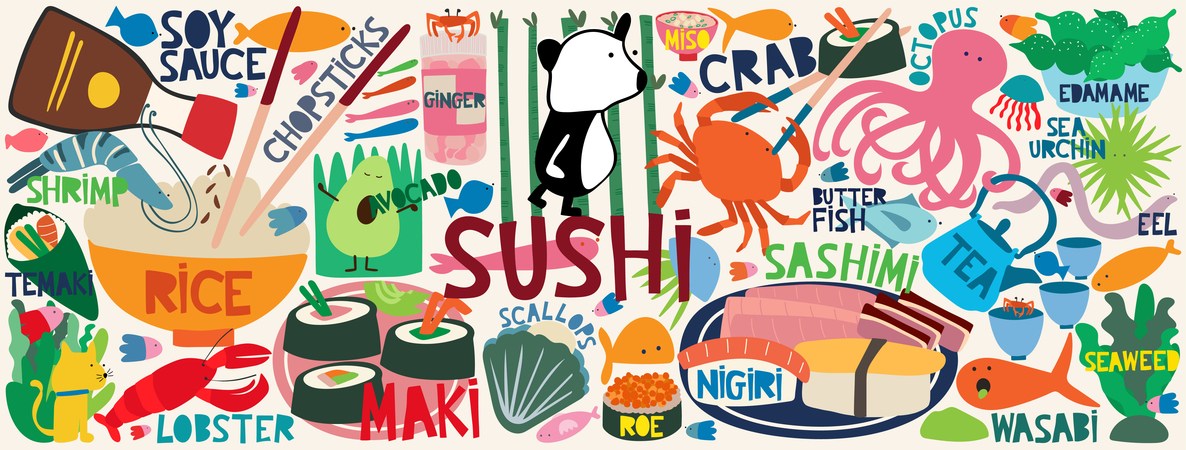Global Cuisine: Sushi Celebration by Loo McNulty