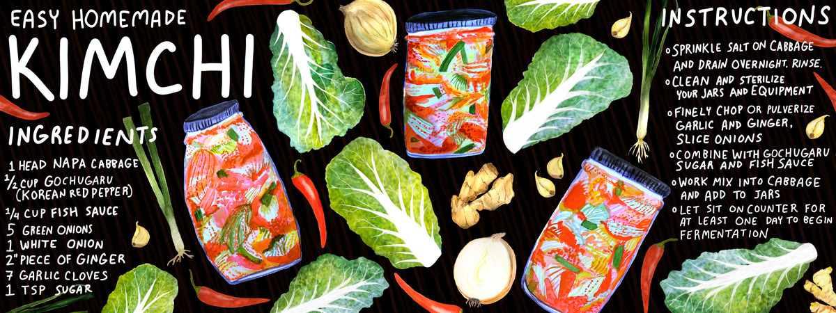 Easy Yummy Homemade KIMCHI by Shoshannah Hausmann