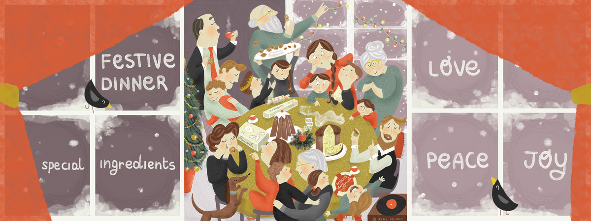 Festive Dinner Special Ingredients by Irene Silvino