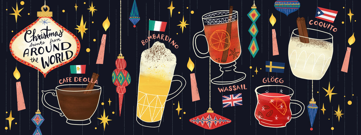 Christmas Drinks from Around the World by Marie Hermansson