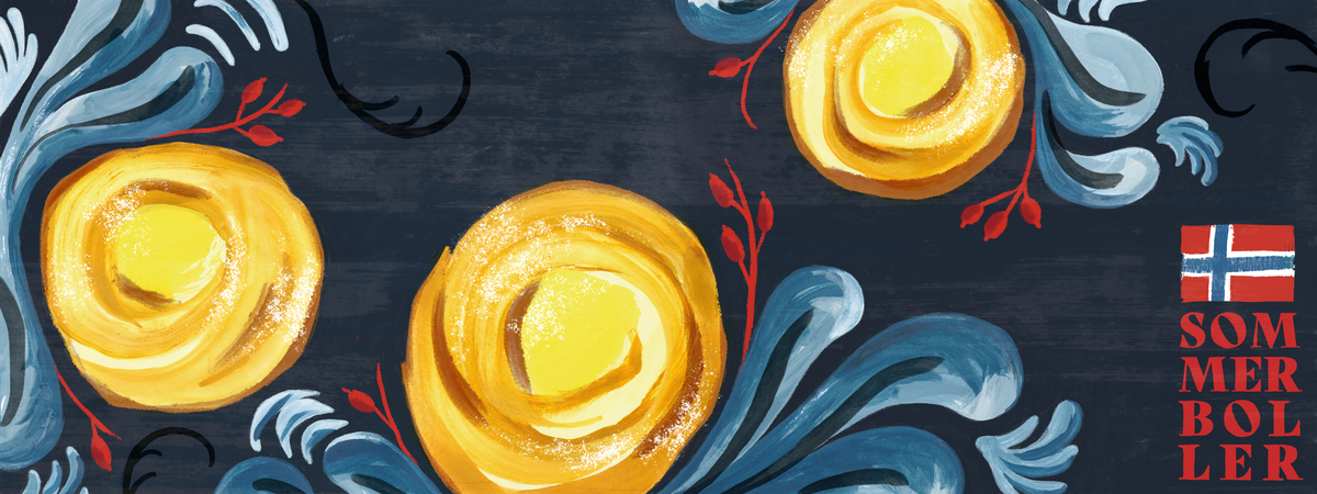 Global Cuisine: Norwegian Sommerboller by Jamie Runnells