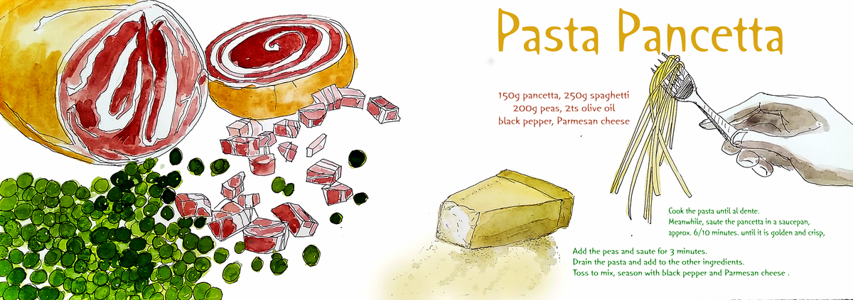 Pasta Pancetta by Tim Soekkha