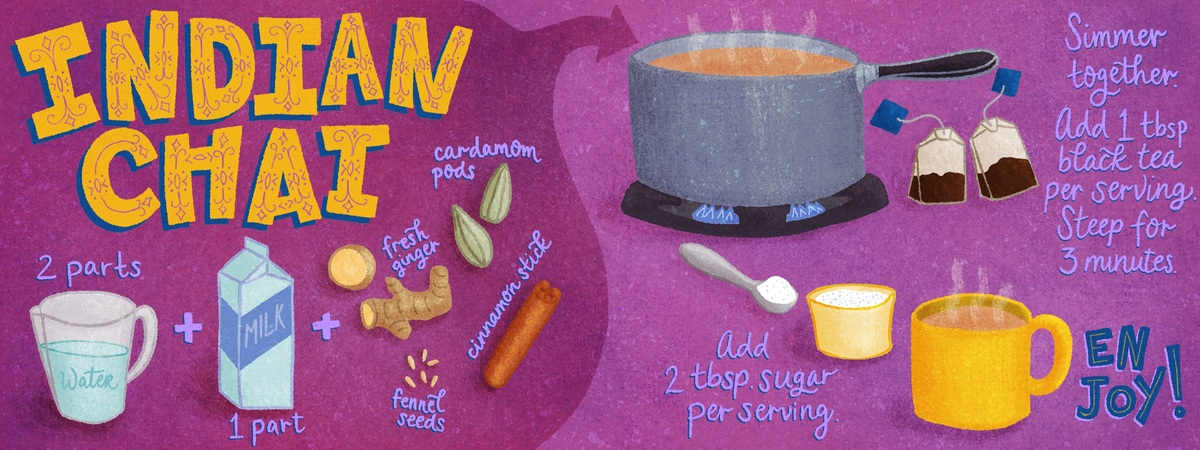 Indian Chai by Jennifer Hines