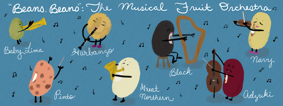 Musical Fruit Orchestra by Cortney McClure