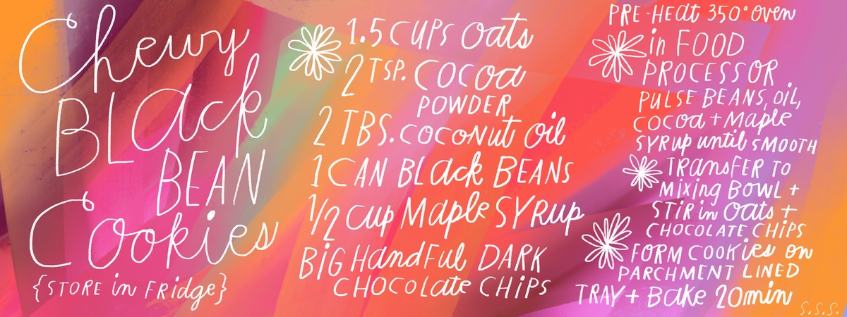 Chewy Black Bean Cookies by Salli S. Swindell
