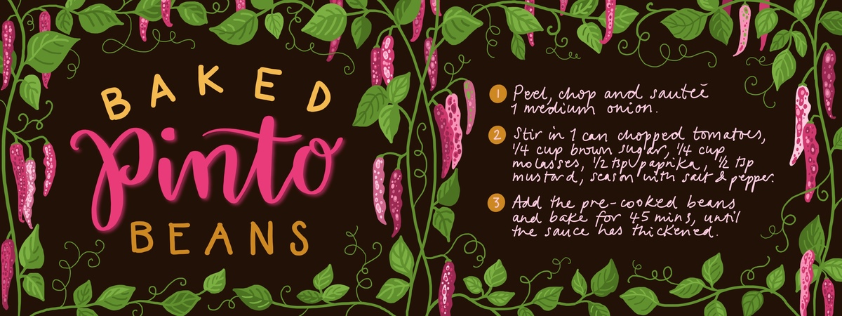 Baked Pinto Beans by Zoe