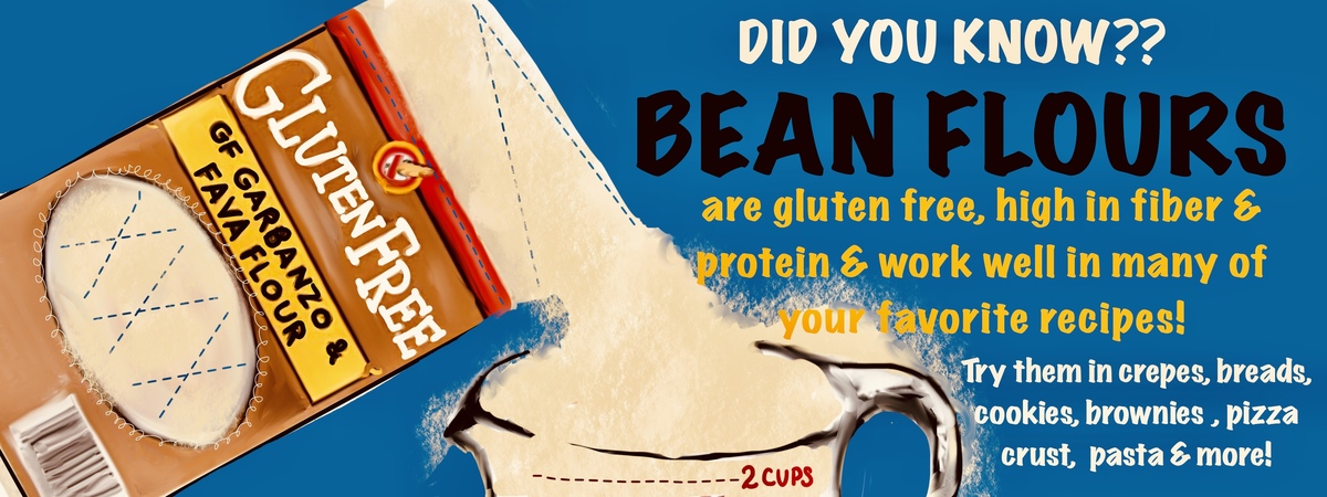 BEAN FLOUR by Jane Pakis