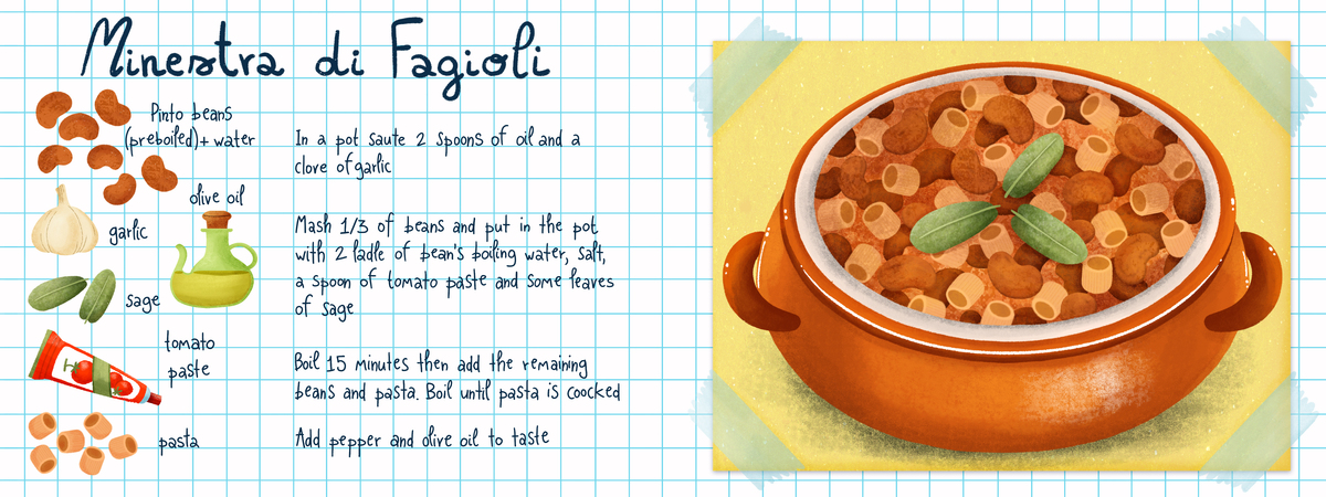 Minestra di Fagioli by Angela Sbandelli