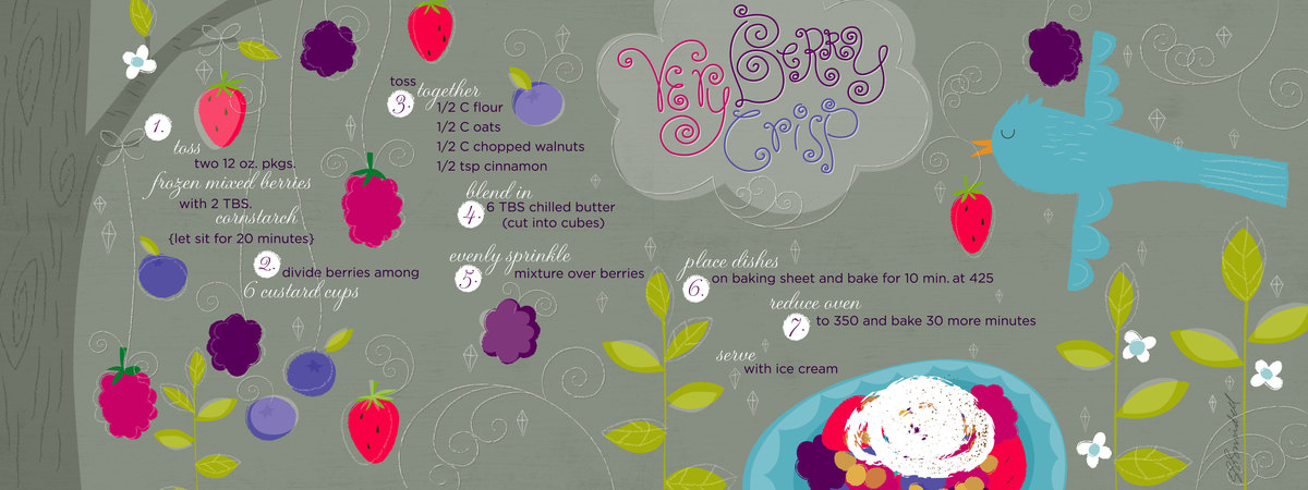 Very Berry Crisp by Salli S. Swindell