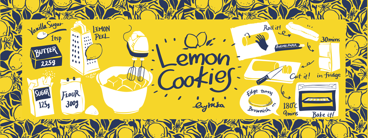 Lemon Cookies by MikaTakahama