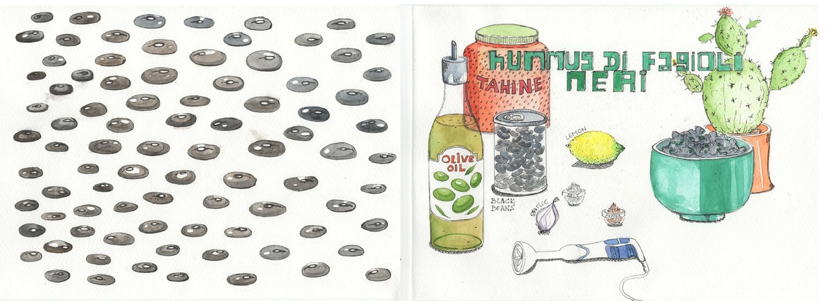Hummus di Fagioli Neri by Dorine van der Vloodt