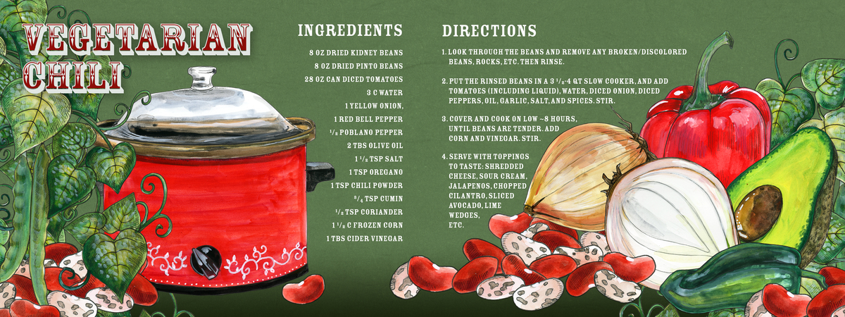 Vegetarian Chili by Melissa Washburn