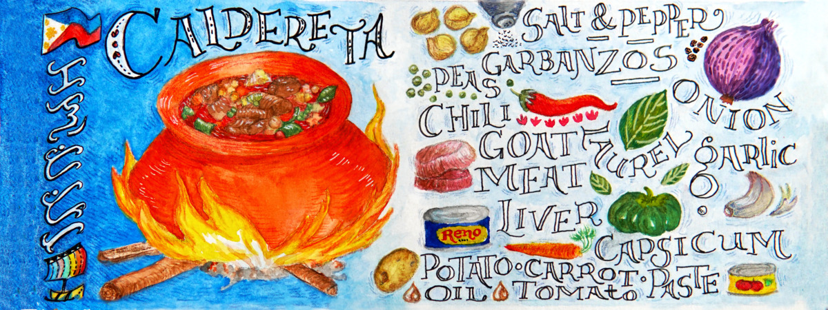 I've BEAN around the World: Caldereta by Marj Dumont