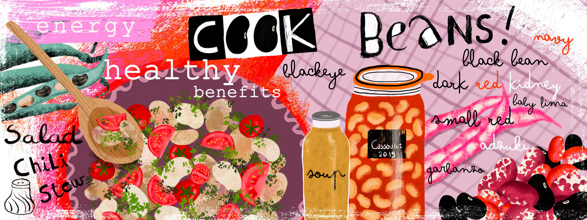 Eat beans by Patricia Lebedel