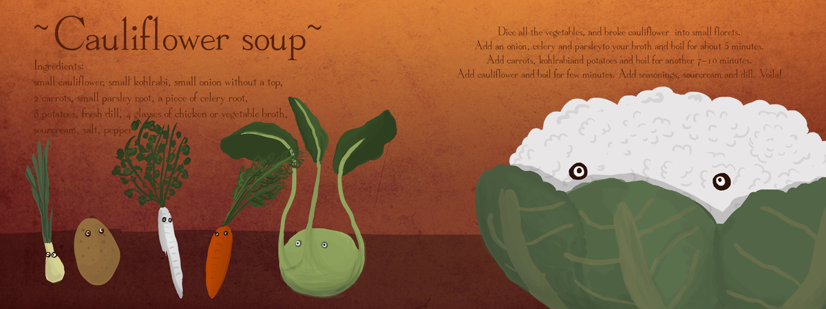 Cauliflower Soup by Agata Boba