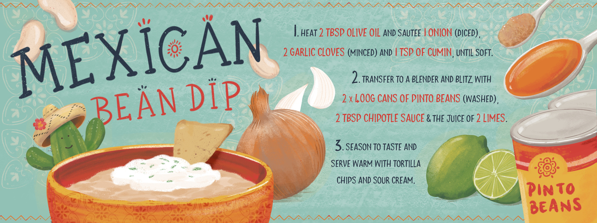 Mexican Pinto Bean Dip by MicheleP