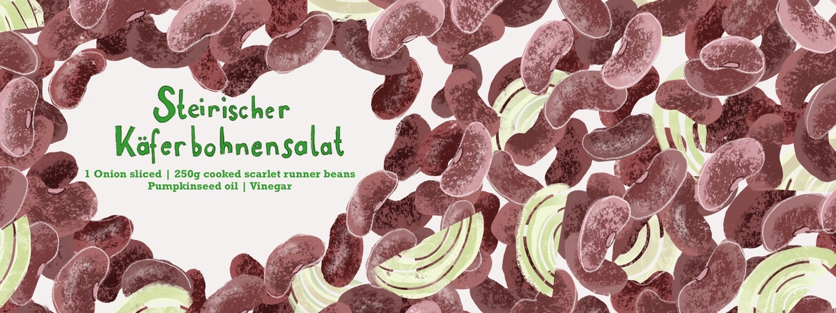 Scarlet Runner Bean Salad by von_leonie