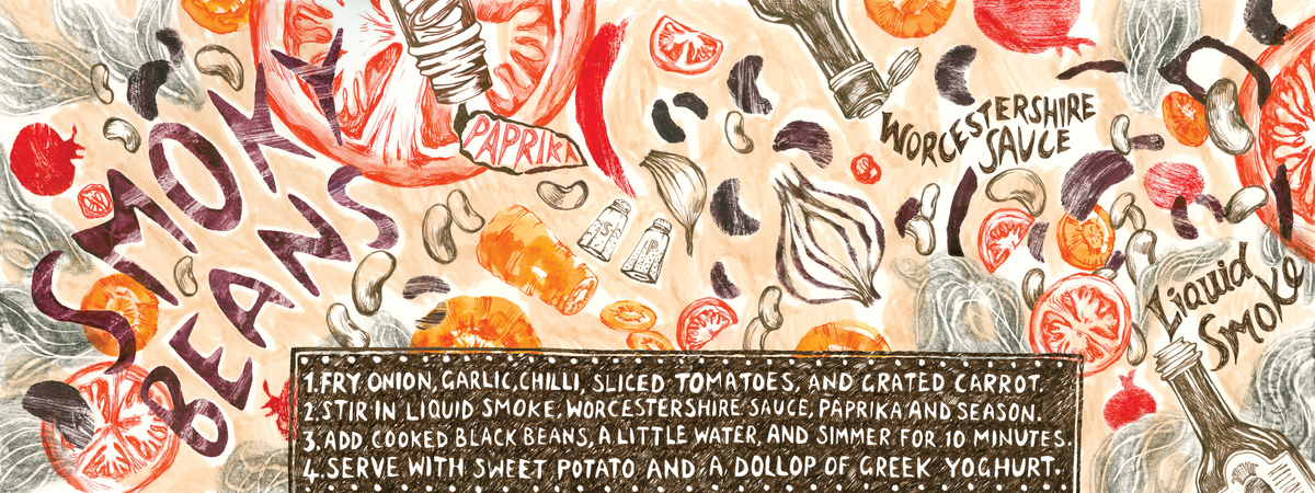Smoky Beans by Sharon Farrow