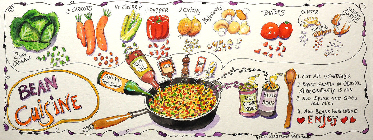 bean cuisine by Gesche Stabenow Nordmann