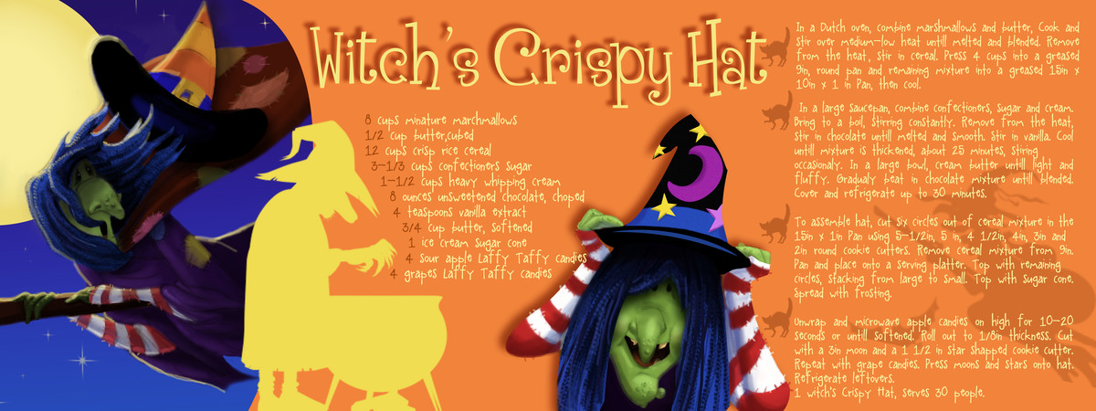 Witch's Crispy Hat by Tamara Campeau
