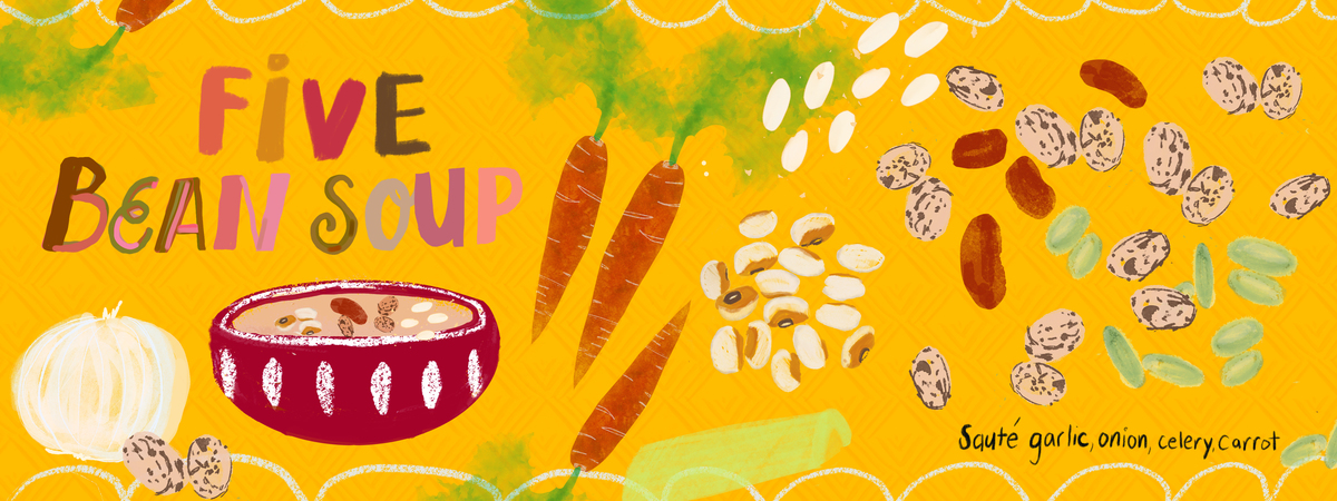 Five Bean Soup by Leah Malmos | Pixabo