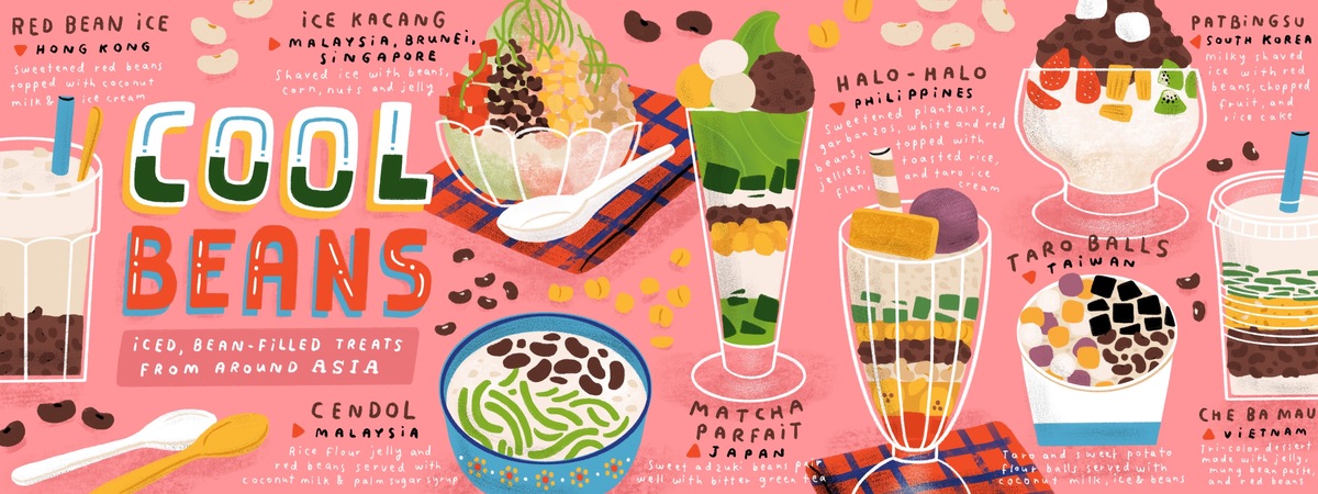 Cool Beans - Iced Desserts from Asia by Ella Lama
