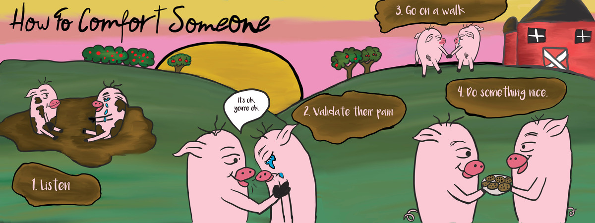 How to Comfort Someone by Cmotsis