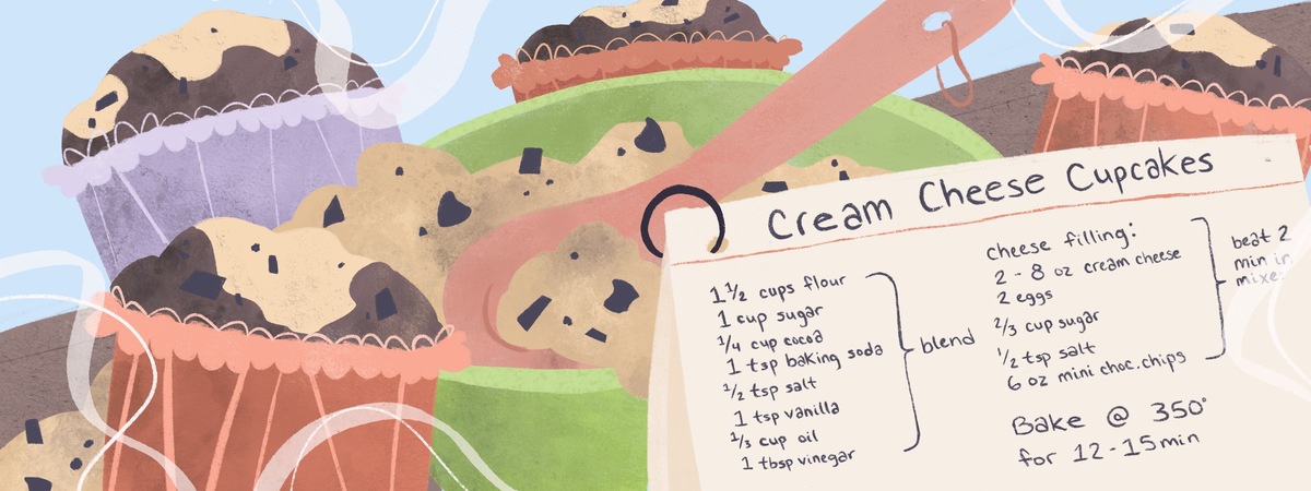 Cream Cheese Cupcakes by Cara Rusk