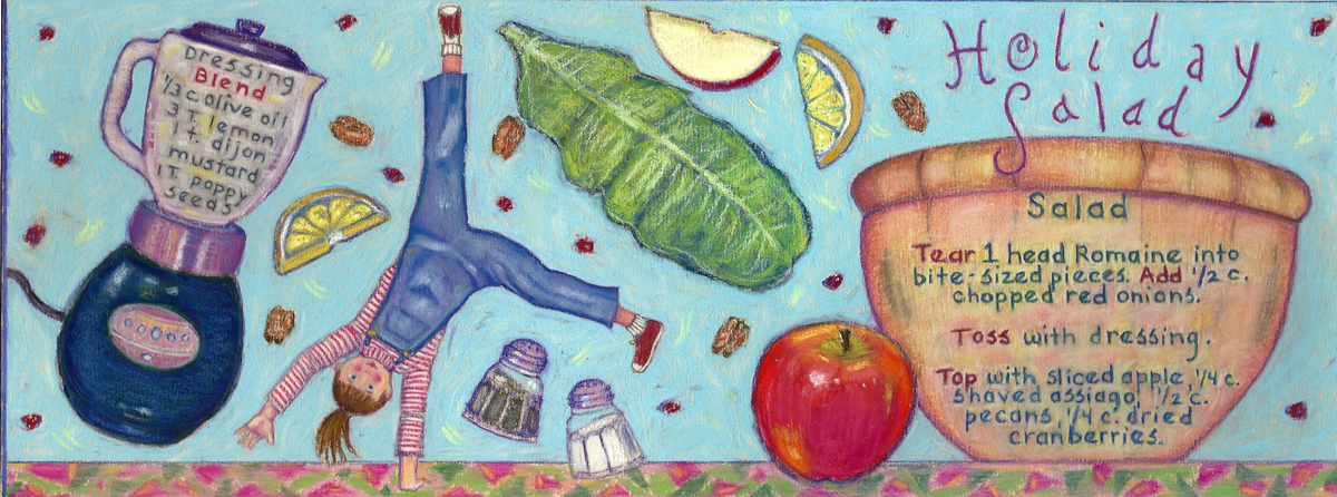 Holiday Salad by Vicki Smith Mccormack salad 300