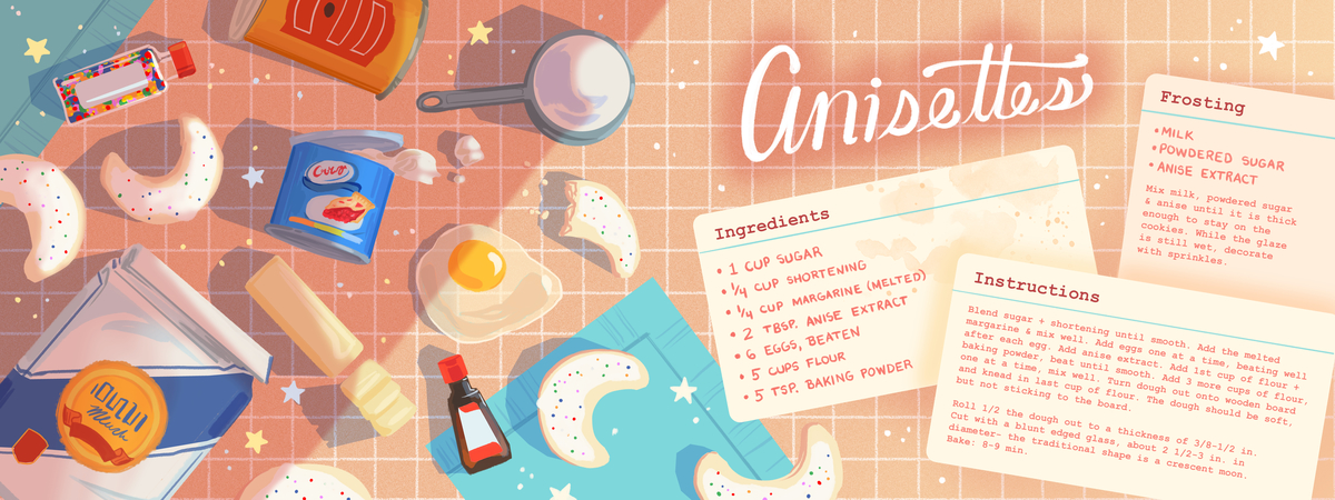 Anisette Cookies by Madeline C.B.