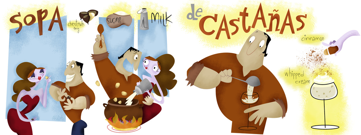 Sopa de Castañas by Ana Delia Chápin
