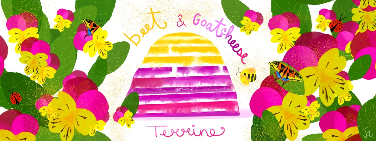 Tie dye appetizer ๐ฆ๐๐ธ by joturnerdesign