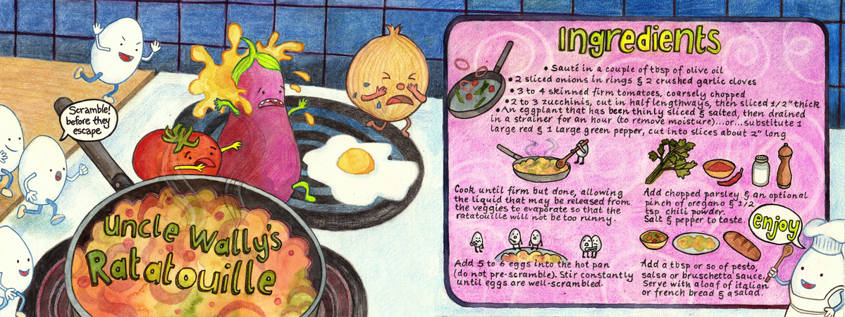 Uncle Wally's Ratatouille by Ashley Stanners
