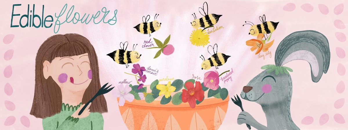 Edible Flowers by Harmony Cornwell