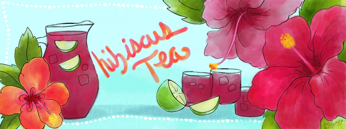 Hibiscus Tea by Amy Casazza
