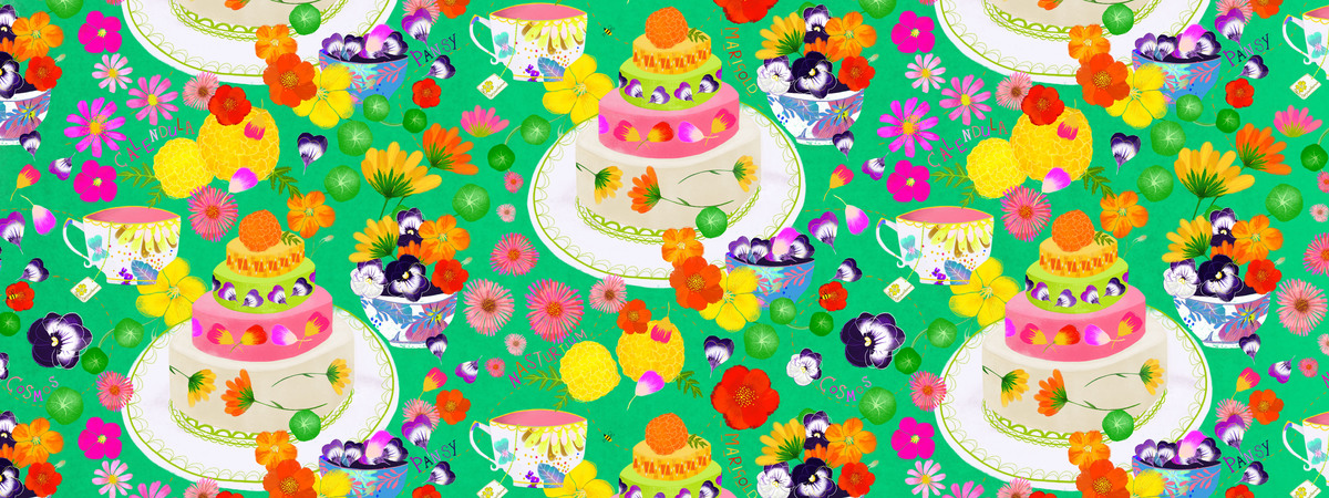 EdIble Flowers by Karen Bunting