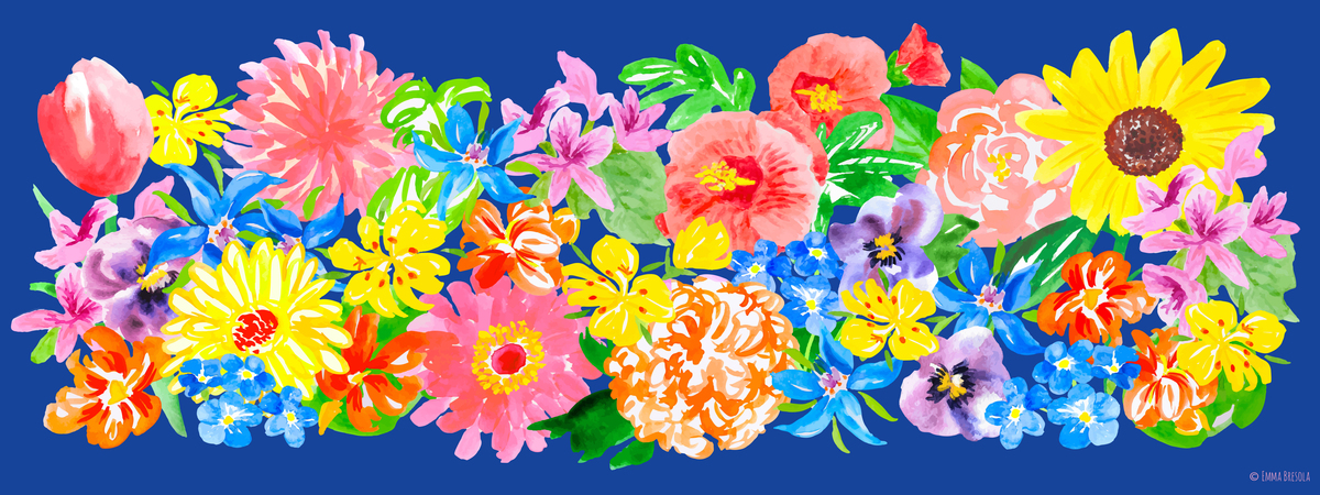 Marvellous Edible Flowers by Emma Bresola