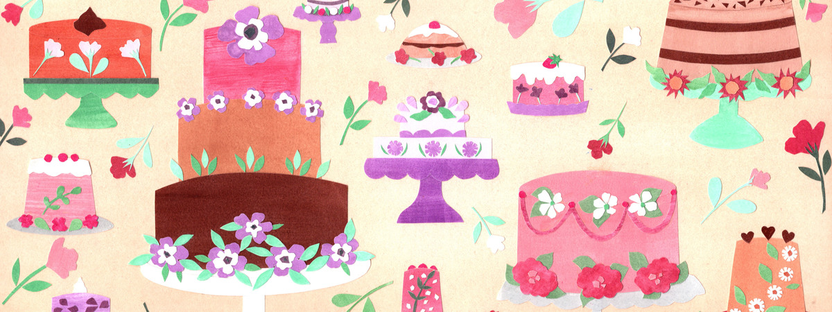 Fancy Floral Cakes by Joan Waites