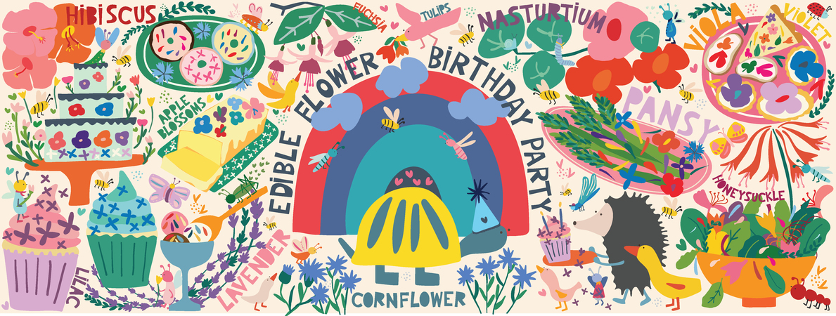 Edible Flowers by Loo McNulty