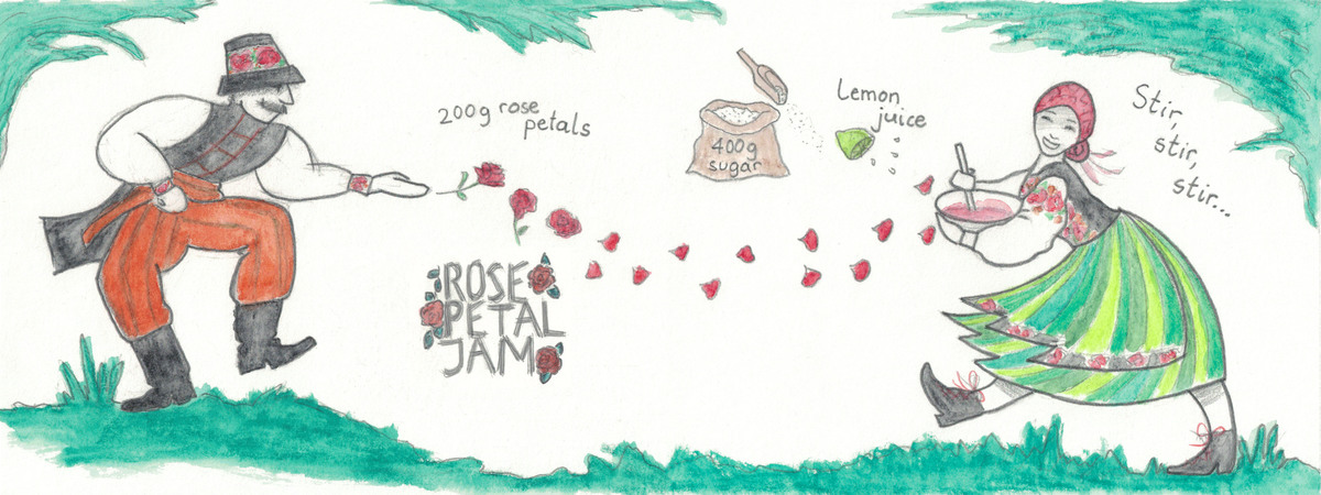 Oberek Rose Petal Jam by Kajetana Fidler
