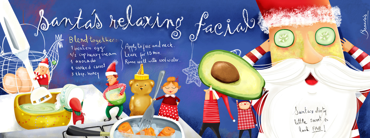 Santas Relax Facial Cream by Nathalie Beauvois