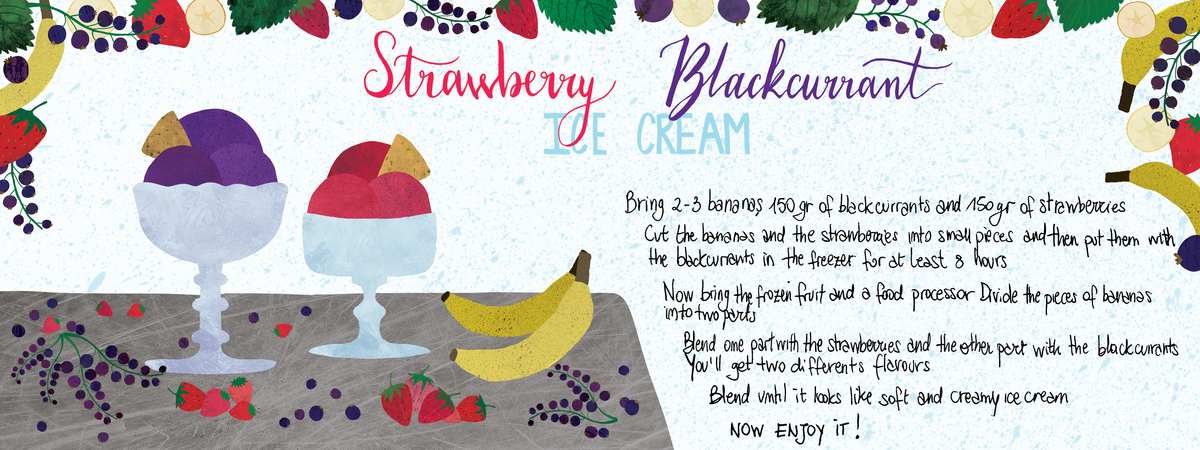 Fruit Ice Cream by Michela Seravalle